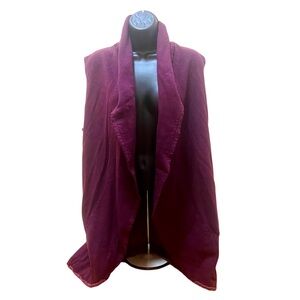 Bryn walker Plum Purple Poncho